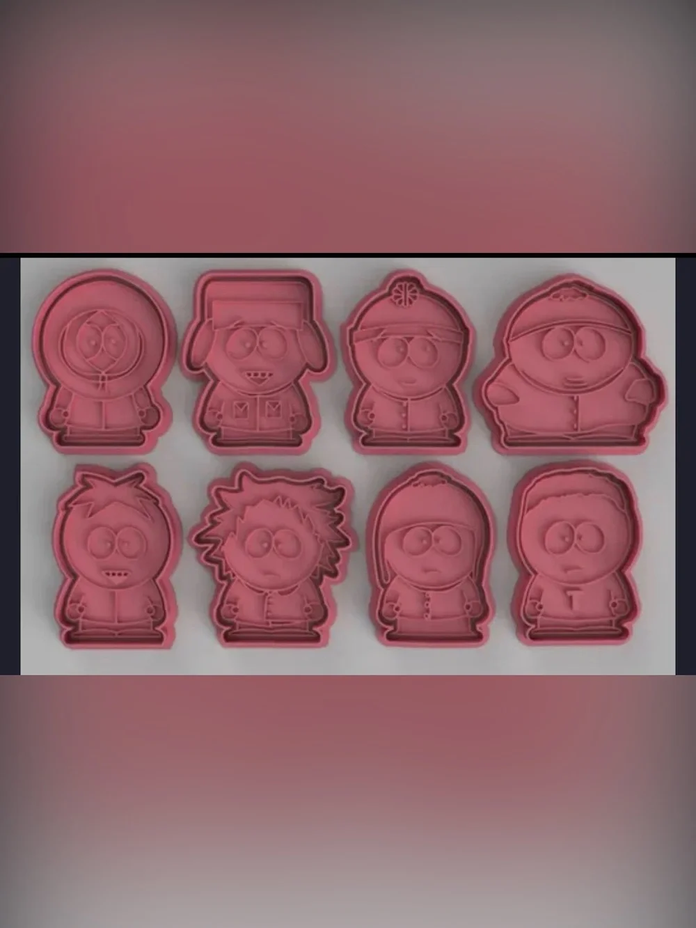 SOUTH PARK COOKIE CUTTER Set